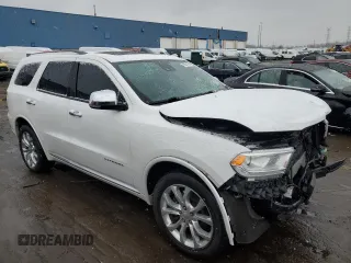 2017 Dodge Durango Citadel with VIN 1C4SDJET6HC883327, listed as a Copart auction lot 85861404 with 94,532 mi miles and Clean Title. Bid and sale history available at carsss.com. Image 4.