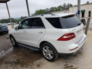 2015 Mercedes-Benz M ML 350 with VIN 4JGDA5JB0FA453982, listed as a Copart auction lot 54687015 with 151,422 mi miles and Clean Title. Bid and sale history available at carsss.com. Image 2.