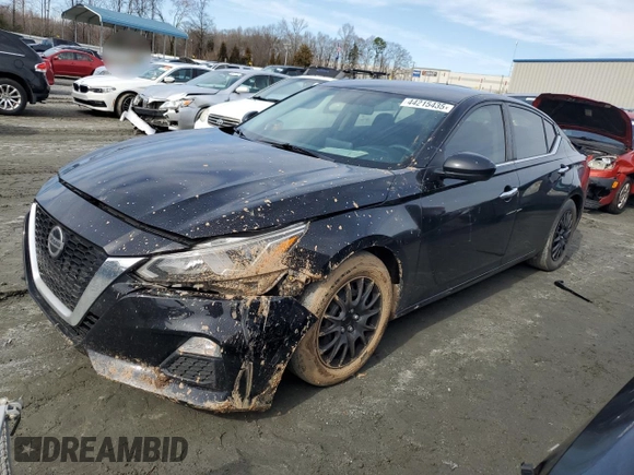 2020 Nissan Altima 2.5 S with VIN 1N4BL4BV4LC238992, listed as a Copart auction lot 44215435 with 84,137 mi miles and Salvage Title. Bid and sale history available at carsss.com. Image 1.
