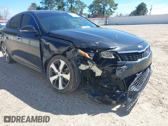 2019 Kia Optima LX with VIN 5XXGT4L31KG353576, listed as a IAAI auction lot 41712207 with 113,986 mi miles. Bid and sale history available at carsss.com. Image 6.