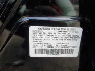 2016 Infiniti Q70 z VIN JN1BY1PRXGM720777, wystawiony jako Copart lot #54720165 z przebiegiem 76 603 mil mil oraz Szkody całkowita. Historia ofert i sprzedaży dostępna na DreamBid. Obrazek 12.