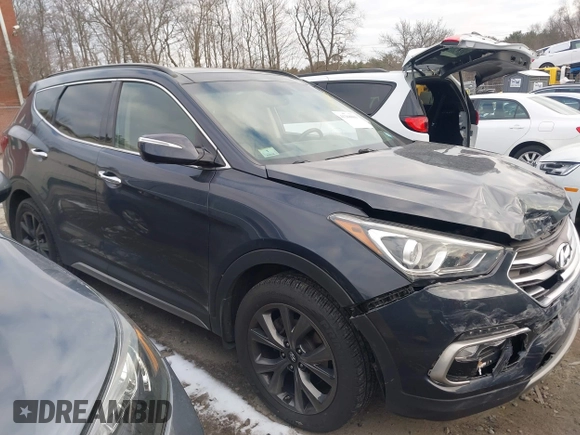 2017 Hyundai Santa Fe Ultimate with VIN 5NMZWDLA0HH045078, listed as a IAAI auction lot 41268809 with 100,659 mi miles and . Bid and sale history available at DreamBid. Image 13.