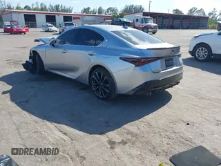 2024 Lexus IS 350 F Sport z VIN JTHGZ1B25R5078605, wystawiony jako IAAI lot #42130150 z przebiegiem 10 540 mil mil oraz . Historia ofert i sprzedaży dostępna na DreamBid. Obrazek 3.
