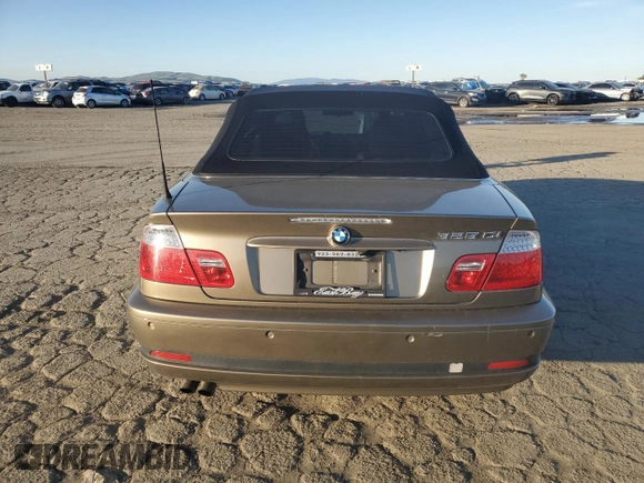 2006 BMW 3 Series 325Ci with VIN WBABW33426PX87764, listed as a Copart auction lot 44919615 with 111,471 mi miles and Salvage Title. Bid and sale history available at carsss.com. Image 6.