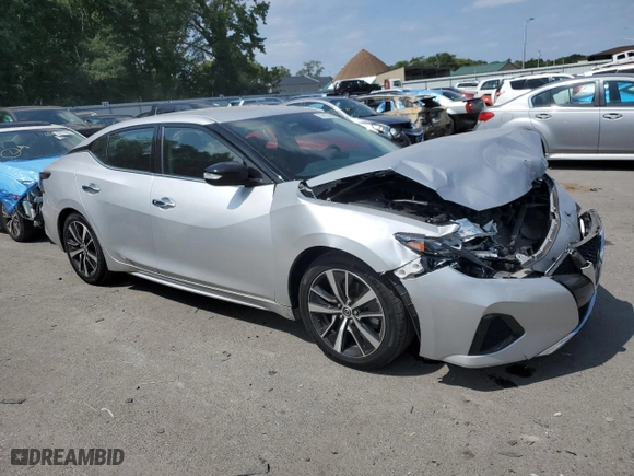 2022 Nissan Maxima SV with VIN 1N4AA6CV5NC505085, listed as a Copart auction lot 69453464 with 66,060 mi miles and Salvage Title. Bid and sale history available at carsss.com. Image 4.