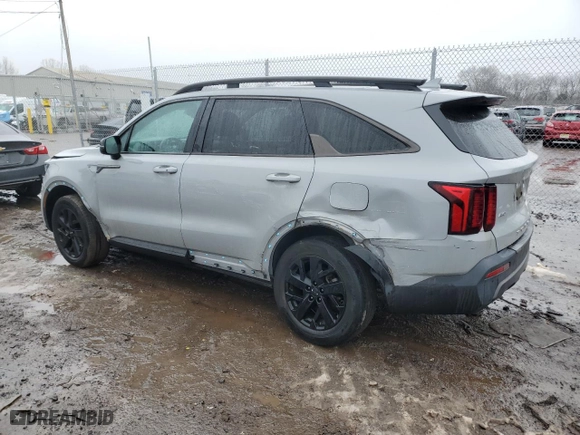 2022 Kia Sorento X-Line S with VIN 5XYRLDLC5NG131471, listed as a Copart auction lot 44188855 with 26,425 mi miles and Salvage Title. Bid and sale history available at carsss.com. Image 2.