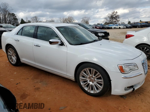 2014 Chrysler 300 with VIN 2C3CCAET6EH382944, listed as a Copart auction lot 84696874 with 252,750 mi miles and Salvage Title. Bid and sale history available at carsss.com. Image 4.