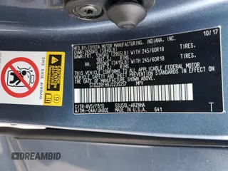 2018 Toyota Highlander LE z VIN 5TDZZRFH8JS235257, wystawiony jako Copart lot #56845205 z przebiegiem 136 194 mil mil oraz Szkoda całkowita • Salvage title. Historia ofert i sprzedaży dostępna na DreamBid. Obrazek 14.