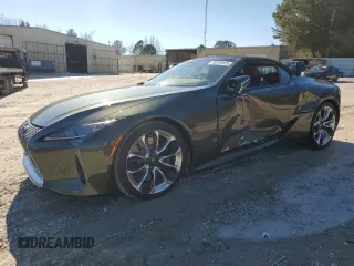 2021 Lexus LC with VIN JTHKPAAYXMA101253, listed as a Copart auction lot 88293825 with 30,243 mi miles and Salvage Title. Bid and sale history available at carsss.com. Image 1.