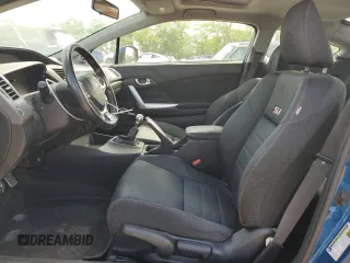 2012 Honda Civic Si with VIN 2HGFG4A55CH704879, listed as a Copart auction lot 57662095 with 116,443 mi miles and Salvage title. Bid and sale history available at DreamBid. Image 7.