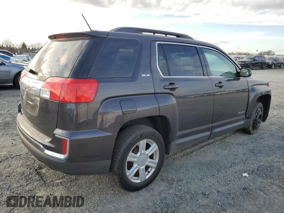 2016 GMC Terrain SLE with VIN 2GKALNEK2G6294655, listed as a Copart auction lot 42536425 with 106,319 mi miles and Salvage Title. Bid and sale history available at carsss.com. Image 3.