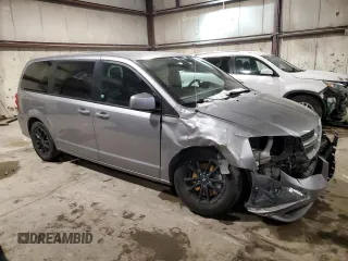 2019 Dodge Grand Caravan GT with VIN 2C4RDGEG1KR688903, listed as a Copart auction lot 46376665 with 74,138 mi miles and Salvage Title. Bid and sale history available at DreamBid. Image 4.