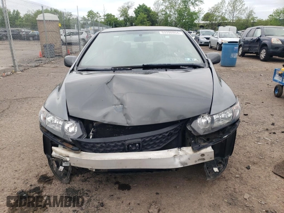 2010 Honda Civic Cpe LX with VIN 2HGFG1B63AH530829, listed as a Copart auction lot 53390954 with 100,357 mi miles and Salvage Title. Bid and sale history available at carsss.com. Image 5.