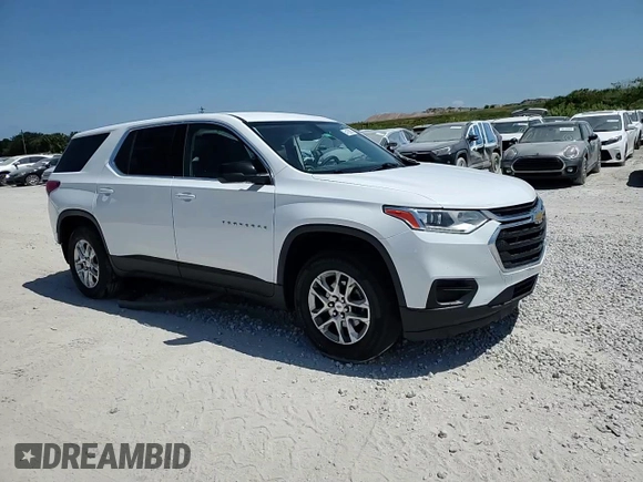 2021 Chevrolet Traverse LS with VIN 1GNERFKW4MJ245472, listed as a Copart auction lot 54185935 with 101,279 mi miles and Non repairable. Bid and sale history available at DreamBid. Image 15.