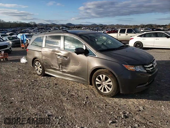 2016 Honda Odyssey EX-L with VIN 5FNRL5H66GB165356, listed as a Copart auction lot 49228225 with 124,982 mi miles and Salvage Title. Bid and sale history available at carsss.com. Image 11.