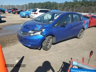 2015 Nissan Note S Plus with VIN 3N1CE2CP1FL424353, listed as a Copart auction lot 47201215 with 164,379 mi miles and Salvage Title. Bid and sale history available at DreamBid. Image 1.