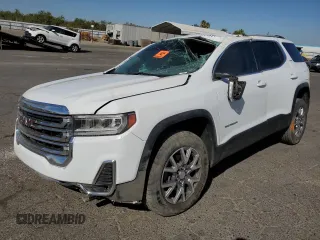 2020 GMC Acadia SLT with VIN 1GKKNML47LZ197835, listed as a Copart auction lot 75734594 with Not Provided miles and Salvage Title. Bid and sale history available at DreamBid. Image 1.
