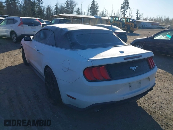 2018 Ford Mustang EcoBoost Premium with VIN 1FATP8UH7J5132500, listed as a IAAI auction lot 41537389 with 96,166 mi miles and . Bid and sale history available at carsss.com. Image 3.