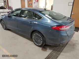 2018 Ford Fusion Titanium with VIN 3FA6P0D97JR271966, listed as a IAAI auction lot 41722535 with 118,304 mi miles. Bid and sale history available at carsss.com. Image 3.