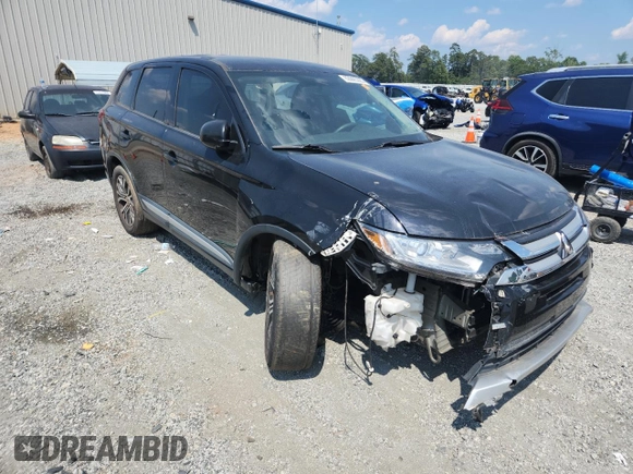 2018 Mitsubishi Outlander ES with VIN JA4AD2A3XJZ000527, listed as a Copart auction lot 63985205 with Not provided miles and Clean title. Bid and sale history available at DreamBid. Image 4.