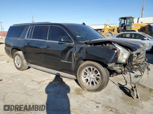 2018 GMC Yukon XL SLT with VIN 1GKS1GKC8JR199080, listed as a Copart auction lot 88341265 with 0 mi miles and Salvage Title. Bid and sale history available at carsss.com. Image 4.