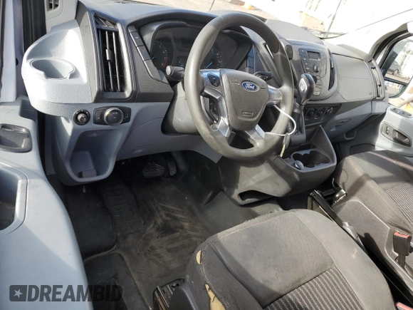 2018 Ford Transit with VIN 1FTYR1ZM1JKA58709, listed as a Copart auction lot 57285645 with 222,673 mi miles and Salvage title. Bid and sale history available at DreamBid. Image 8.