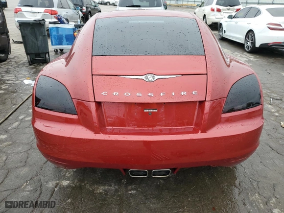 2006 Chrysler Crossfire Limited with VIN 1C3AN69L16X065420, listed as a Copart auction lot 73589644 with 64,283 mi miles and Salvage Title. Bid and sale history available at carsss.com. Image 6.