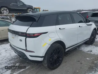 2023 Land Rover Range Rover Evoque Dynamic SE with VIN SALZL2FX0PH190126, listed as a IAAI auction lot 41416523 with 20,906 mi miles. Bid and sale history available at carsss.com. Image 4.
