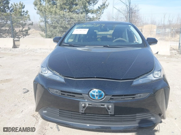2019 Toyota Prius L Eco with VIN JTDKARFU1K3092063, listed as a IAAI auction lot 41745789 with 169,882 mi miles. Bid and sale history available at carsss.com. Image 12.