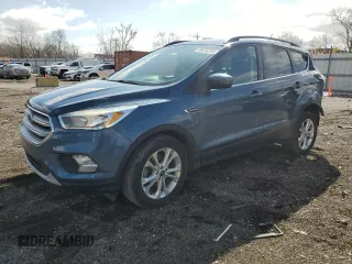 2018 Ford Escape SE with VIN 1FMCU0GD7JUA41483, listed as a Copart auction lot 50078395 with 75,754 mi miles and Non Repairable. Bid and sale history available at carsss.com. Image 1.