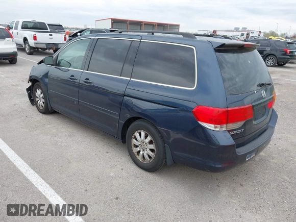 2009 Honda Odyssey EX-L with VIN 5FNRL38769B409281, listed as a IAAI auction lot 42013137 with 213,934 mi miles and . Bid and sale history available at DreamBid. Image 3.