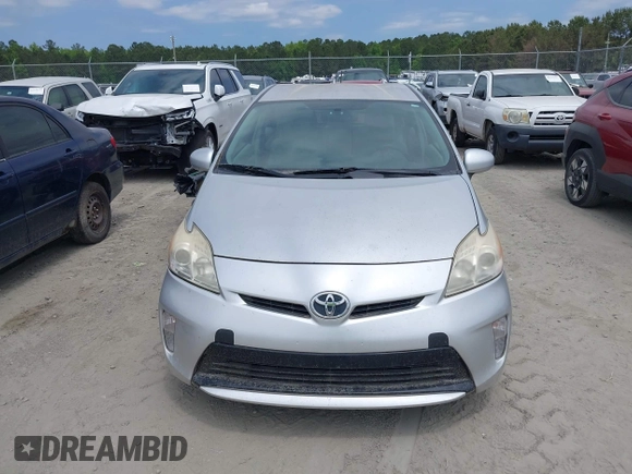 2012 Toyota Prius One with VIN JTDKN3DU1C5454144, listed as a IAAI auction lot 42136714 with Not Provided miles and . Bid and sale history available at carsss.com. Image 12.