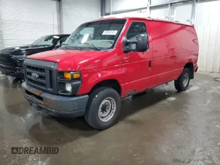 2013 Ford Econoline Cargo Commercial with VIN 1FTSE3EL6DDA34859, listed as a Copart auction lot 58994145 with 184,953 mi miles and Salvage title. Bid and sale history available at DreamBid. Image 1.