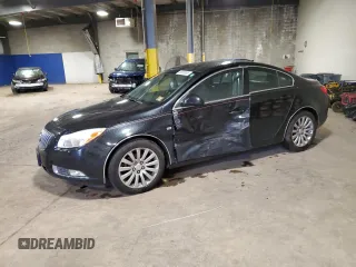 2011 Buick Regal CXL RL1 with VIN W04GN5EC5B1084016, listed as a Copart auction lot 49895065 with 125,129 mi miles and Salvage Title. Bid and sale history available at carsss.com. Image 1.