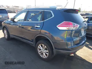 2016 Nissan Rogue SV with VIN KNMAT2MT5GP629279, listed as a IAAI auction lot 41670319 with 110,761 mi miles. Bid and sale history available at carsss.com. Image 3.