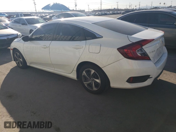 2017 Honda Civic Sedan LX with VIN 2HGFC2F59HH505057, listed as a Copart auction lot 52723315 with 157,413 mi miles and Salvage Title. Bid and sale history available at carsss.com. Image 2.
