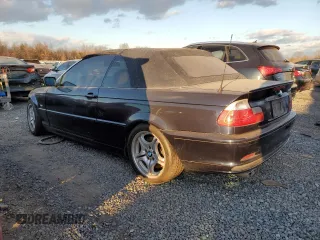 2003 BMW 3 Series 330Ci with VIN WBABS53403JU98646, listed as a Copart auction lot 82978484 with 0 mi miles and Salvage Title. Bid and sale history available at carsss.com. Image 2.
