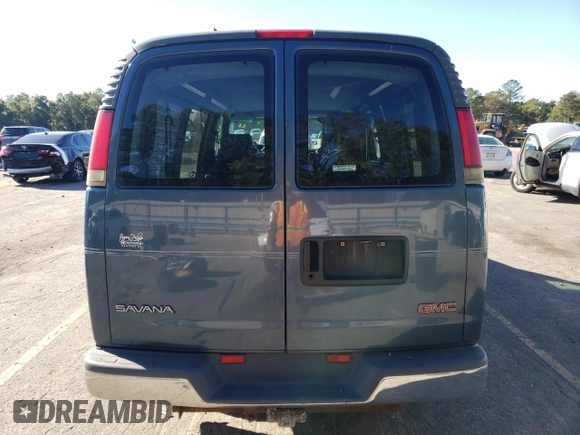 1999 GMC Savana Cargo Van YF7 with VIN 1GDFG15M8X1092613, listed as a Copart auction lot 83630704 with 152,020 mi miles and Salvage Title. Bid and sale history available at carsss.com. Image 6.