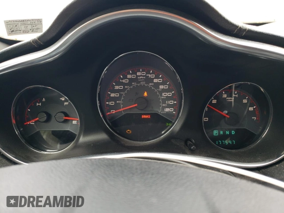 2013 Dodge Avenger SE with VIN 1C3CDZAB2DN565921, listed as a Copart auction lot 54321435 with 177,597 mi miles and Salvage Title. Bid and sale history available at DreamBid. Image 9.