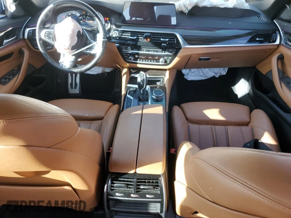 2018 BMW 5 Series 540i with VIN WBAJE5C52JWA94066, listed as a Copart auction lot 51386355 with 86,820 mi miles and Salvage Title. Bid and sale history available at carsss.com. Image 8.