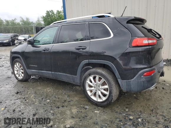 2014 Jeep Cherokee Limited with VIN 1C4PJMDS0EW215591, listed as a Copart auction lot 55275965 with 127,782 mi miles and Clean title. Bid and sale history available at DreamBid. Image 2.