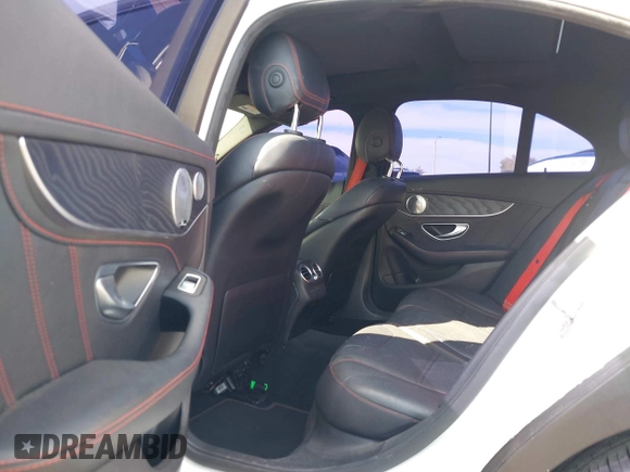 2016 Mercedes-Benz C 450 AMG with VIN 55SWF6EBXGU141867, listed as a IAAI auction lot 41596461 with 126,565 mi miles and . Bid and sale history available at carsss.com. Image 8.