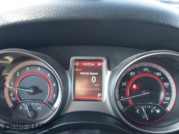 2018 Dodge Journey Crossroad with VIN 3C4PDDGG2JT504101, listed as a IAAI auction lot 41806369 with 112,172 mi miles. Bid and sale history available at carsss.com. Image 7.
