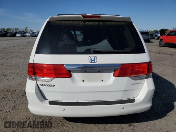 2008 Honda Odyssey Touring with VIN 5FNRL38818B009491, listed as a Copart auction lot 51048125 with 193,067 mi miles and Clean Title. Bid and sale history available at carsss.com. Image 6.