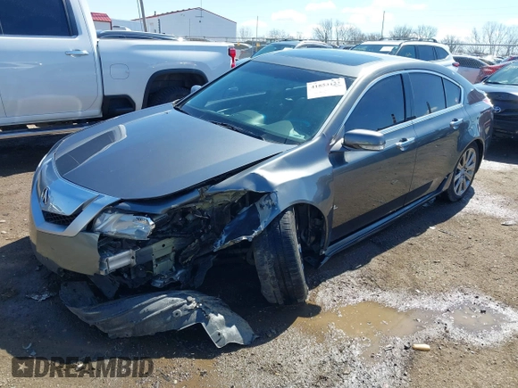 2009 Acura TL Tech with VIN 19UUA86589A003009, listed as a IAAI auction lot 41853122 with 150,863 mi miles. Bid and sale history available at carsss.com. Image 17.