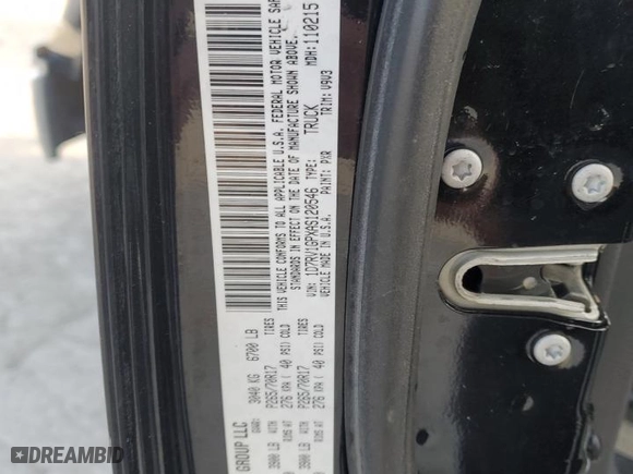 2010 Dodge Ram 1500 SLT with VIN 1D7RV1GPXAS120546, listed as a Copart auction lot 87208604 with 182,950 mi miles and Clean Title. Bid and sale history available at carsss.com. Image 12.