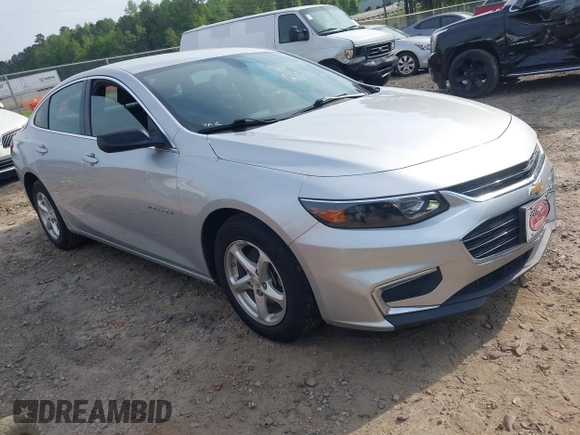 2018 Chevrolet Malibu LS with VIN 1G1ZB5ST6JF182056, listed as a IAAI auction lot 42032940 with 151,613 mi miles and . Bid and sale history available at DreamBid. Image 1.
