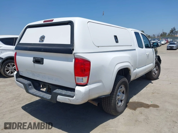 2017 Toyota Tacoma SR with VIN 5TFRX5GN4HX093545, listed as a IAAI auction lot 42505789 with 128,832 mi miles and . Bid and sale history available at DreamBid. Image 4.