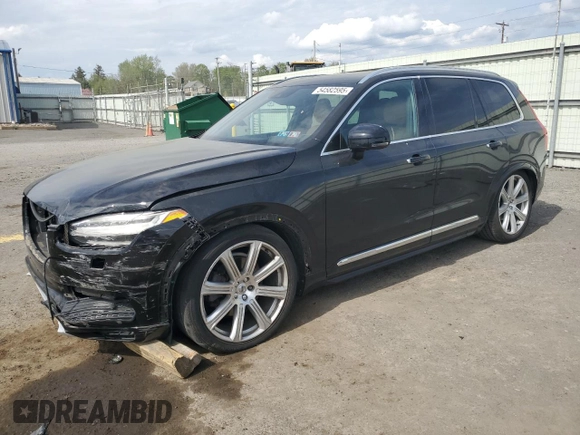 2016 Volvo XC90 with VIN YV4A22PN1G1003129, listed as a Copart auction lot 54582595 with Not Provided miles and Salvage Title. Bid and sale history available at DreamBid. Image 1.