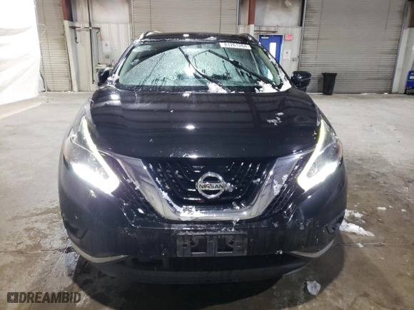 2018 Nissan Murano S with VIN 5N1AZ2MH2JN157910, listed as a Copart auction lot 81261264 with 130,336 mi miles and Clean Title. Bid and sale history available at carsss.com. Image 5.